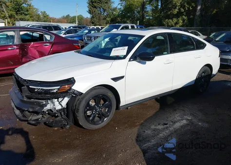 2025 Honda Accord Se from USA, damaged, VIN 1HGCY1F47SA005135